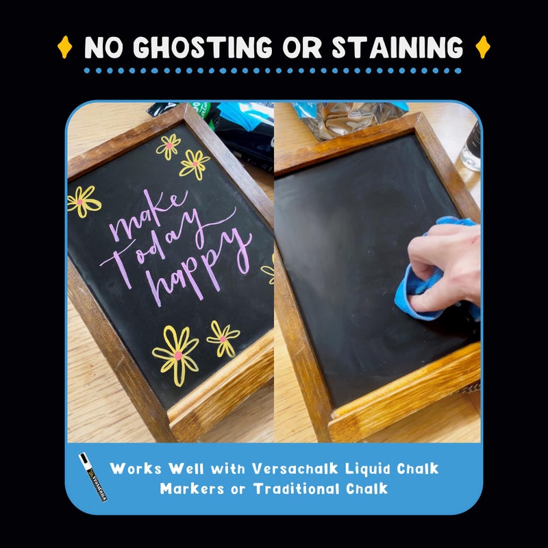 VersaChalk Kickstand Tabletop Chalkboard - 13"x9" - Image 5